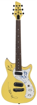 The Who Band Signed Brownsville Impala Electric Guitar With 4 Signatures Including Daltrey, Townshend, and Entwistle (Beckett)